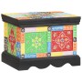 Caja de Almacenamiento Multicolor 40 x 30 x 30 cm en Baúles de almacenamiento | Comprar online en Foru.es