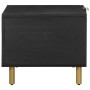 Mesa de centro madera contrachapada negro 80x50x40 cm en Mesas de centro | Comprar online en Foru.es
