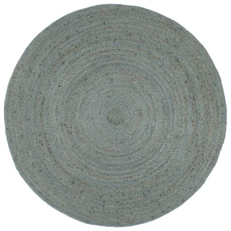Alfombra de yute tejida a mano redonda verde oliva 240 cm de vidaXL, Alfombras - Ref: Foro24-343601, Precio: 170,32 €, Descue...