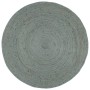 Alfombra de yute tejida a mano redonda verde oliva 240 cm de vidaXL, Alfombras - Ref: Foro24-343601, Precio: 170,32 €, Descue...
