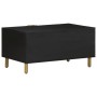 Mesa de centro madera contrachapada negro 80x50x40 cm en Mesas de centro | Comprar online en Foru.es