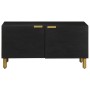 Mesa de centro madera contrachapada negro 80x50x40 cm en Mesas de centro | Comprar online en Foru.es