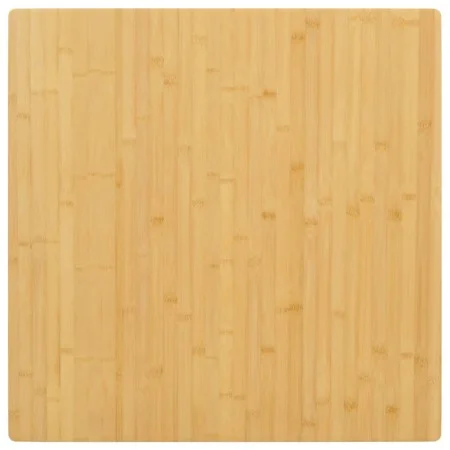 Tablero de mesa de bambú 80x80x4 cm de vidaXL, Tableros para mesas - Ref: Foro24-352708, Precio: 98,52 €, Descuento: %