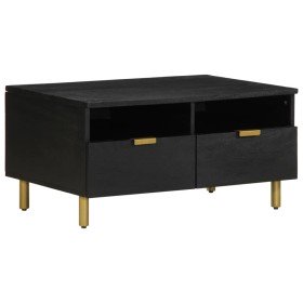 Mesa de centro madera de ingeniería negra 80x54x40 cm en Mesas de centro | Comprar online en Foru.es