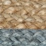 Alfombra hecha a mano de yute con borde verde oliva 210 cm de vidaXL, Alfombras - Ref: Foro24-343609, Precio: 125,22 €, Descu...
