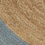 Alfombra hecha a mano de yute con borde verde oliva 210 cm de vidaXL, Alfombras - Ref: Foro24-343609, Precio: 125,22 €, Descu...