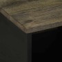 Mesa de centro madera maciza de mango negra 80x50x40 cm en Mesas de centro | Comprar online en Foru.es