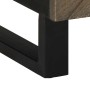 Mesa de centro madera maciza de mango negra 100x54x40 cm en Mesas de centro | Comprar online en Foru.es