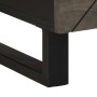 Mesa de centro madera maciza de mango negra 80x54x40 cm en Mesas de centro | Comprar online en Foru.es