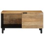 Mesa de centro marrón 80x50x40 cm madera maciza mango en Mesas de centro | Comprar online en Foru.es