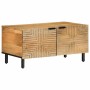 Mesa de centro marrón 80x50x40 cm madera maciza mango en Mesas de centro | Comprar online en Foru.es