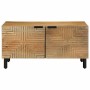 Mesa de centro marrón 80x50x40 cm madera maciza mango en Mesas de centro | Comprar online en Foru.es