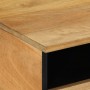 Mesa de centro madera maciza de mango marrón 80x54x40 cm en Mesas de centro | Comprar online en Foru.es