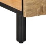 Mesa de centro madera maciza de mango marrón 80x54x40 cm en Mesas de centro | Comprar online en Foru.es