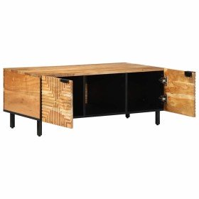 Mesa de Café Marrón 100 x 54 x 40 cm Madera maciza de Acacia en Mesas de centro | Comprar online en Foru.es
