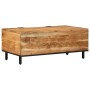 Mesa de Café Marrón 100 x 54 x 40 cm Madera maciza de Acacia en Mesas de centro | Comprar online en Foru.es