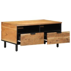 Mesa de Café Marrón 80 x 54 x 40 cm Madera maciza de Acacia en Mesas de centro | Comprar online en Foru.es