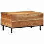 Mesa de Café Marrón 80 x 54 x 40 cm Madera maciza de Acacia en Mesas de centro | Comprar online en Foru.es