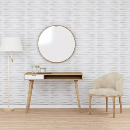 Wandpaneele 12 Stück XPS Stein weiß 50x50 cm 3 m² von vidaXL, Wandverkleidung - Ref: Foro24-356937, Preis: 40,15 €, Rabatt: %