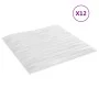 Wandpaneele 12 Stück XPS Stein weiß 50x50 cm 3 m² von vidaXL, Wandverkleidung - Ref: Foro24-356937, Preis: 40,15 €, Rabatt: %