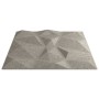 Paneles de pared 24 uds diamante gris hormigón 50x50cm XPS 6 m² de vidaXL, Recubrimiento de paredes - Ref: Foro24-356927, Pre...