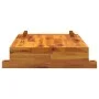 Tablero banco de trabajo con tornillo banco madera 52x44x9,5 cm de vidaXL, Mesas de trabajo - Ref: Foro24-353786, Precio: 73,...
