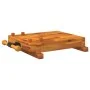 Tablero banco de trabajo con tornillo banco madera 52x44x9,5 cm de vidaXL, Mesas de trabajo - Ref: Foro24-353786, Precio: 73,...