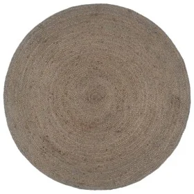 Alfombra de yute tejida a mano redonda gris 240 cm de vidaXL, Alfombras - Ref: Foro24-343595, Precio: 167,92 €, Descuento: %