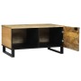Mesa de Café Marrón y Negro 80 x 50 x 40 cm en Mesas de centro | Comprar online en Foru.es