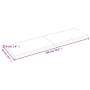 Estante de pared madera maciza roble sin tratar 180x50x(2-4) cm de vidaXL, Estantes y estanterías - Ref: Foro24-363600, Preci...