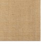 Alfombra de sisal natural 100x100 cm en Alfombras | Comprar online en Foru.es