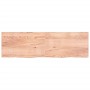 Estante pared madera roble tratada marrón claro 200x60x(2-4) cm de vidaXL, Estantes y estanterías - Ref: Foro24-363730, Preci...