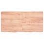 Estante pared madera roble tratada marrón claro 120x60x(2-6) cm de vidaXL, Estantes y estanterías - Ref: Foro24-363699, Preci...