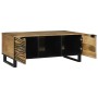 Mesa de Café Marrón y Negro 100 x 54 x 40 cm en Mesas de centro | Comprar online en Foru.es