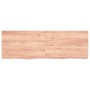 Estante pared madera roble tratada marrón claro 120x40x(2-6) cm de vidaXL, Estantes y estanterías - Ref: Foro24-363695, Preci...