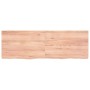 Estante pared madera roble tratada marrón claro 120x40x(2-4) cm de vidaXL, Estantes y estanterías - Ref: Foro24-363694, Preci...