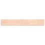 Estante de pared madera maciza roble sin tratar 220x30x(2-6) cm de vidaXL, Estantes y estanterías - Ref: Foro24-363613, Preci...