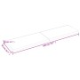 Estante de pared madera maciza roble sin tratar 200x50x(2-6) cm de vidaXL, Estantes y estanterías - Ref: Foro24-363609, Preci...