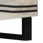 Mesa de Café Beige y Negro 80 x 50 x 40 cm en Mesas de centro | Comprar online en Foru.es