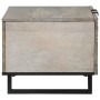 Mesa de Café Beige y Negro 80 x 50 x 40 cm en Mesas de centro | Comprar online en Foru.es