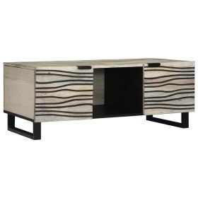 Mesa de Café Beige y Negro 100 x 54 x 40 cm en Mesas de centro | Comprar online en Foru.es