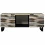 Mesa de Café Beige y Negro 100 x 54 x 40 cm en Mesas de centro | Comprar online en Foru.es