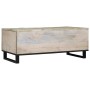 Mesa de Café Beige y Negro 100 x 54 x 40 cm en Mesas de centro | Comprar online en Foru.es