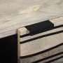 Mesa de Café Beige y Negro 100 x 54 x 40 cm en Mesas de centro | Comprar online en Foru.es