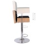 Taburete de cocina cuero sintético negro de vidaXL, Taburetes de cocina - Ref: Foro24-287378, Precio: 96,09 €, Descuento: %