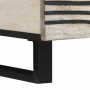 Mesa de Café Beige y Negro 100 x 54 x 40 cm en Mesas de centro | Comprar online en Foru.es