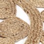 Alfombra hecha a mano de yute trenzado 210 cm de vidaXL, Alfombras - Ref: Foro24-343615, Precio: 101,31 €, Descuento: %