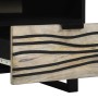Mesa de Café con cajón Beige y Negro 80 x 54 x 40 cm en Mesas de centro | Comprar online en Foru.es