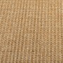 Alfombra de sisal natural 100x100 cm en Alfombras | Comprar online en Foru.es