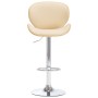 Taburete de cocina cuero sintético color crema de vidaXL, Taburetes de cocina - Ref: Foro24-287411, Precio: 154,65 €, Descuen...